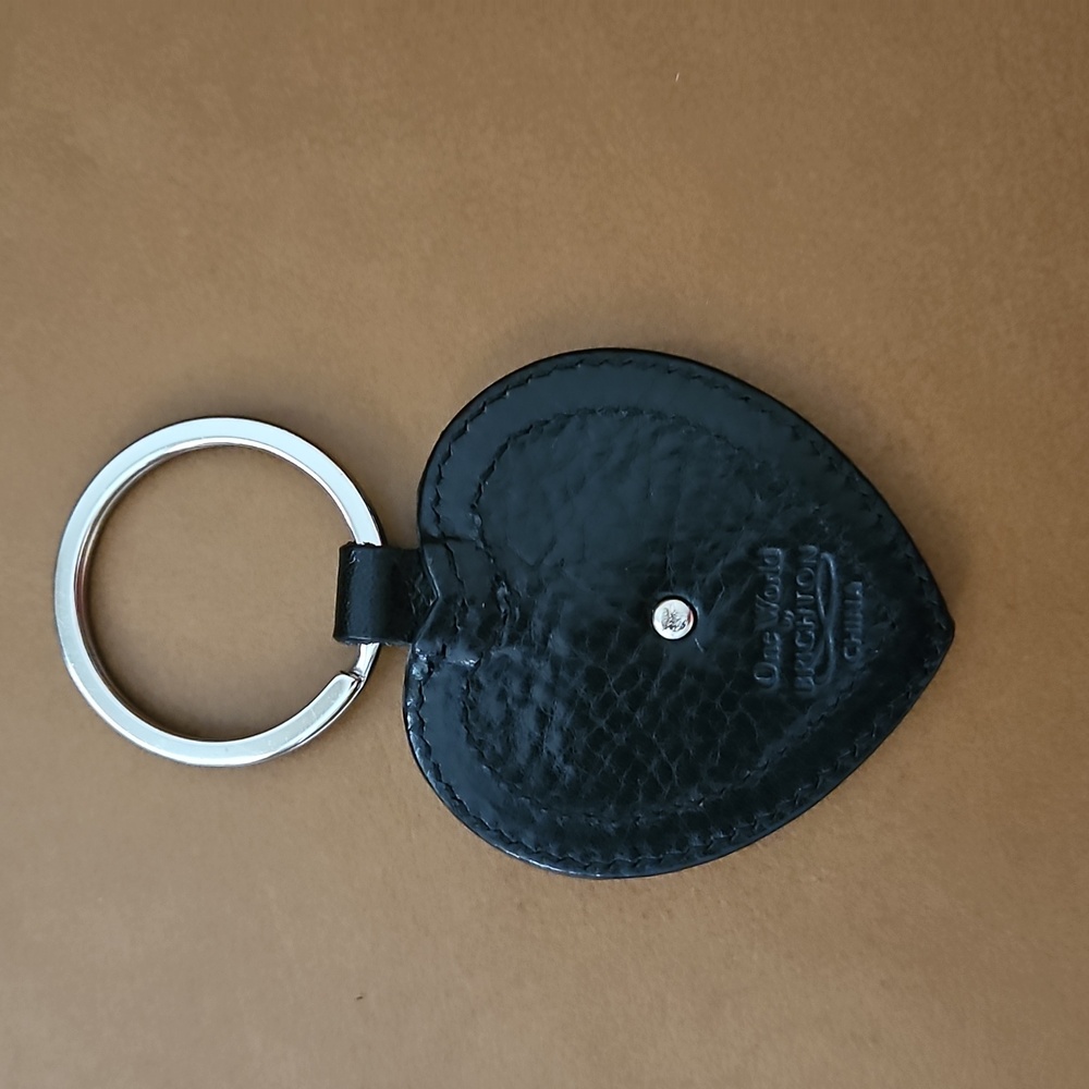 Brighton Heart-Shaped Black Keychain - Picture 5 of 5